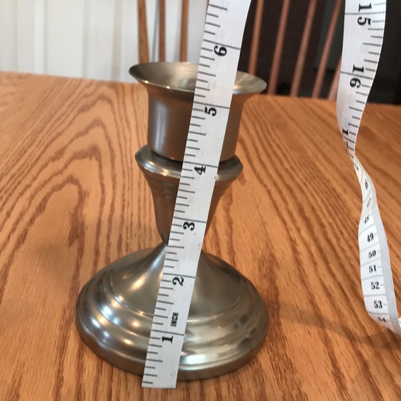 Pewter Candlestick Holders - Picture 8 of 8